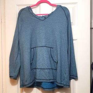 Avenue lightwight mirco striped hoodie 14/16